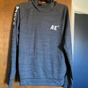 Men’s American eagle shirt with hood.  Medium